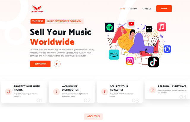 Udaan Music Desktop